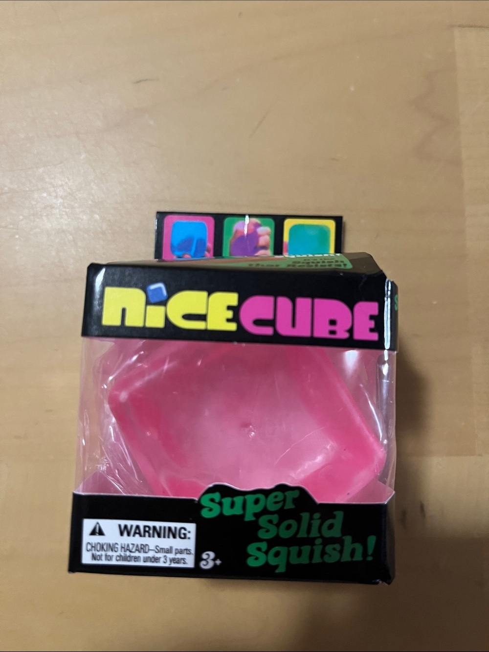 Nice Cube Pink Super Solid Squish
